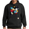 Custom Printed Midweight Hooded Sweatshirt Thumbnail
