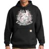 Custom Printed Midweight Hooded Sweatshirt Thumbnail
