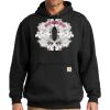 Custom Printed Midweight Hooded Sweatshirt Thumbnail