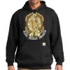 Custom Printed Midweight Hooded Sweatshirt Thumbnail