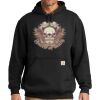 Custom Printed Midweight Hooded Sweatshirt Thumbnail