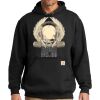 Custom Printed Midweight Hooded Sweatshirt Thumbnail
