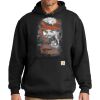 Custom Printed Midweight Hooded Sweatshirt Thumbnail