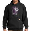 Custom Printed Midweight Hooded Sweatshirt Thumbnail
